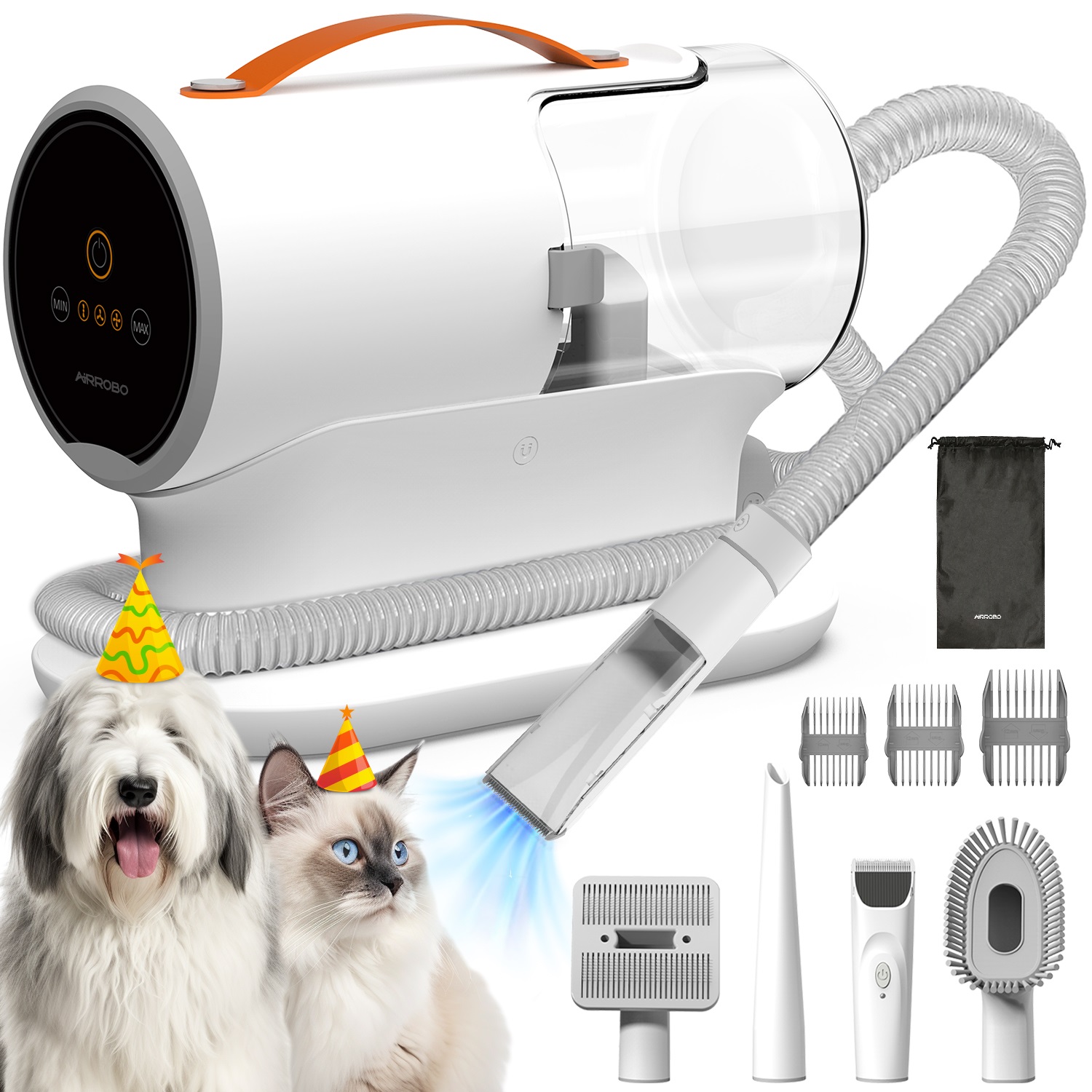 AIRROBO USA Odkurzacz do pielę – Hair Clipper recenzja i cena