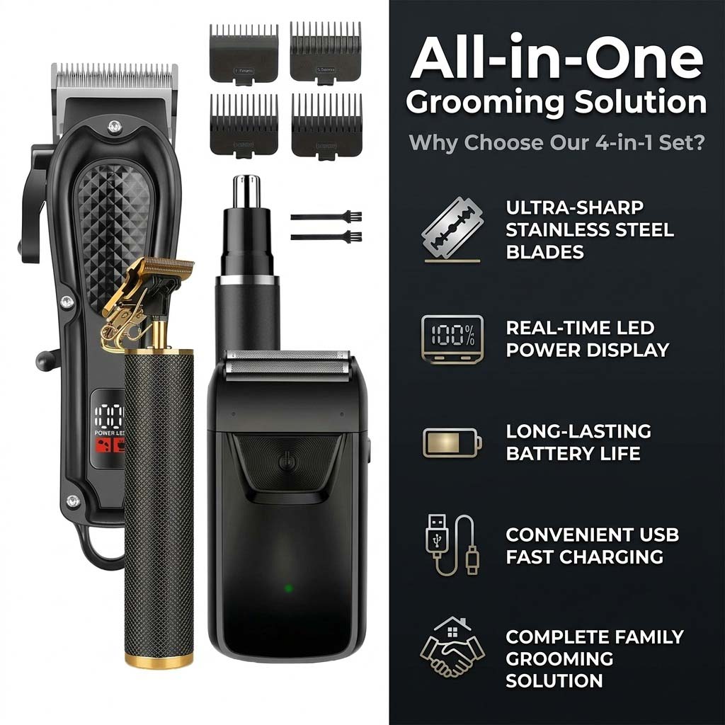 Zestaw do pielęgnacji męskiej  – Electric Shaver Rotary recenzja i cena